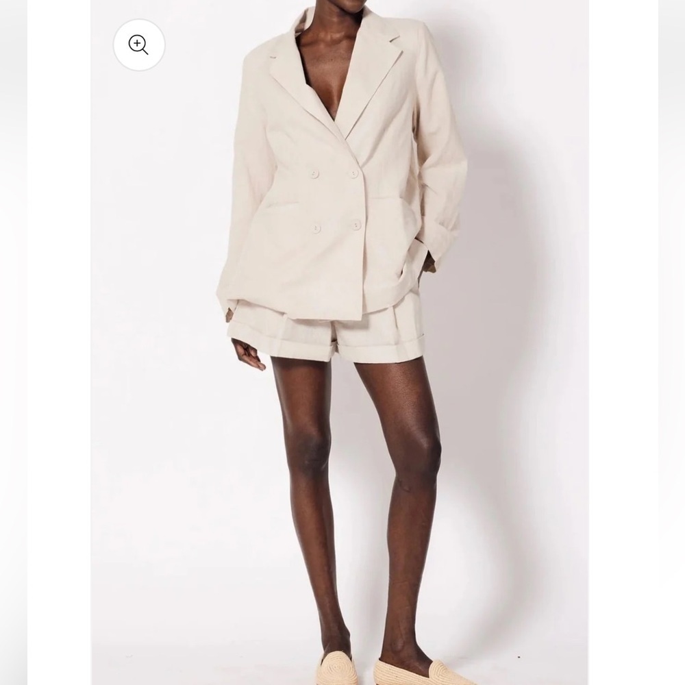 Cleobella Prescott Jacket/Blazer in Pale Champagne – Size Medium (NWT)